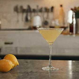 Citrus Gin Cocktail with Liqueurs