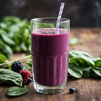 Berry-Spinach Smoothie