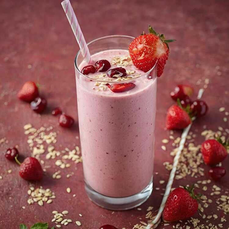 image Oat and Red Berry Smoothie