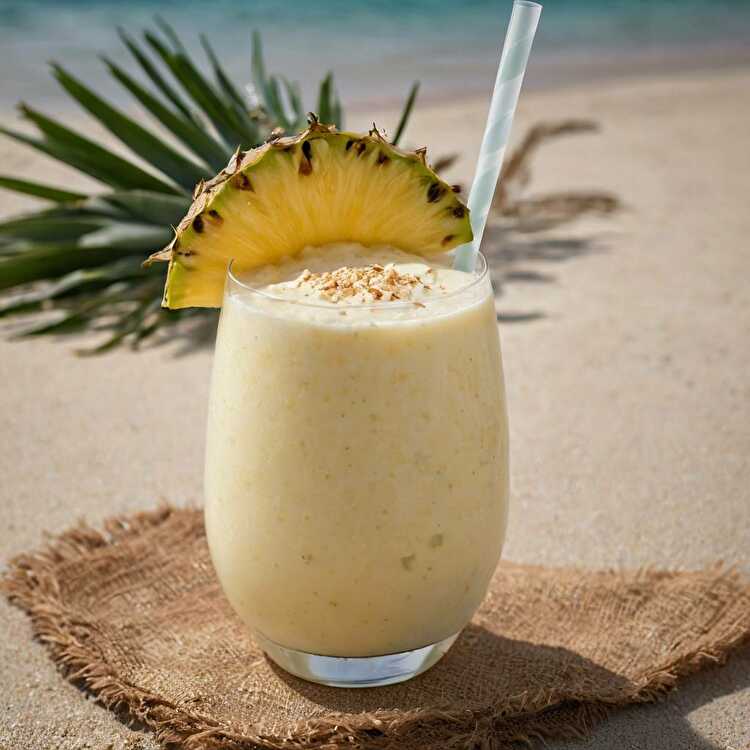 image Pineapple Coconut Smoothie