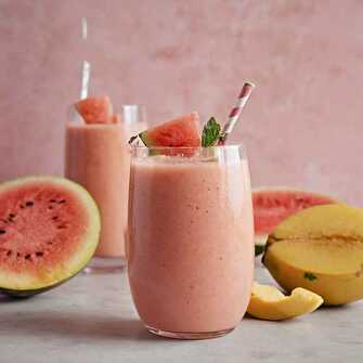 Watermelon-Mango Smoothie
