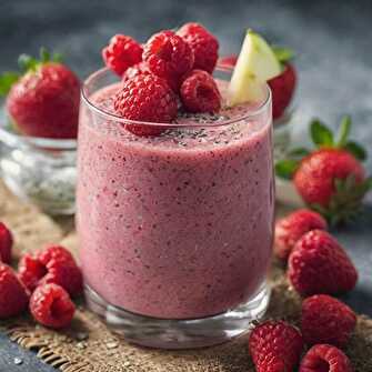 Berry Chia Seed Smoothie