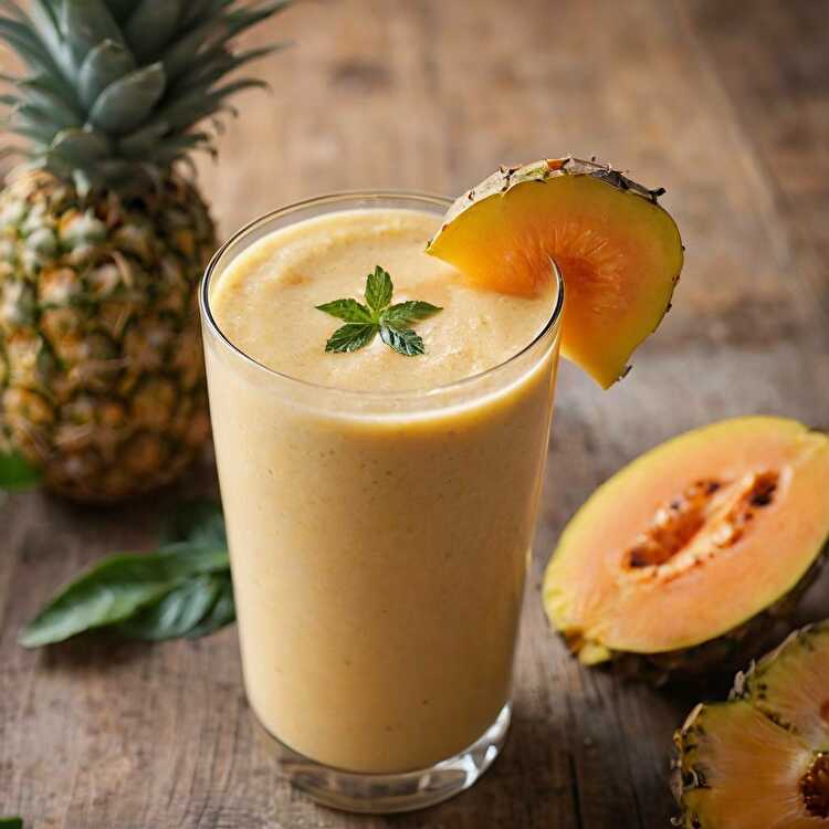 image Papaya Pineapple Smoothie