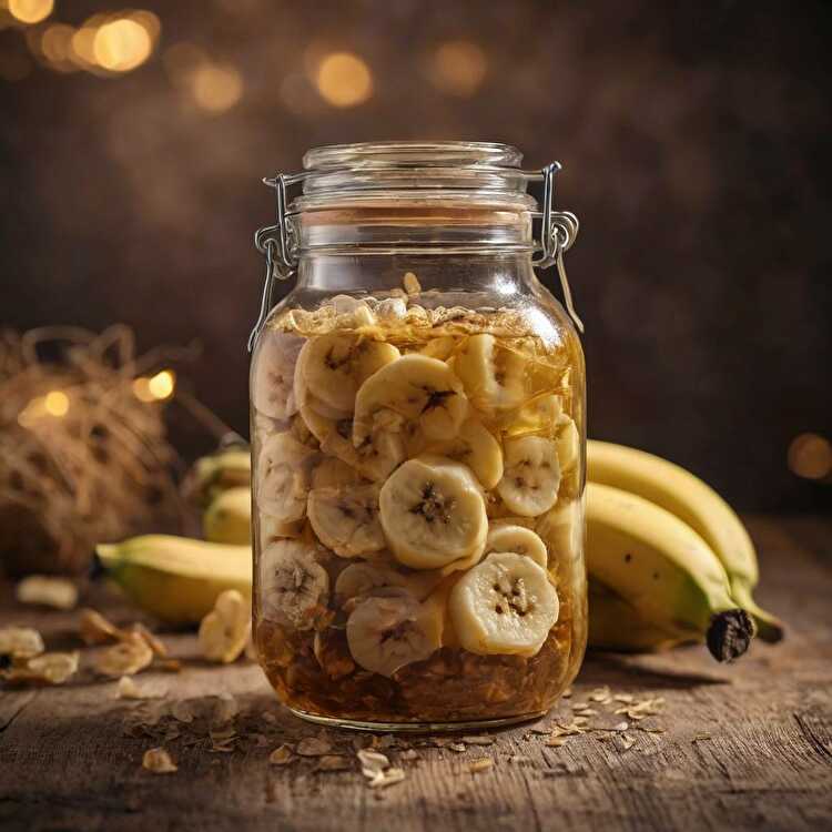 image Homemade Banana Liqueur