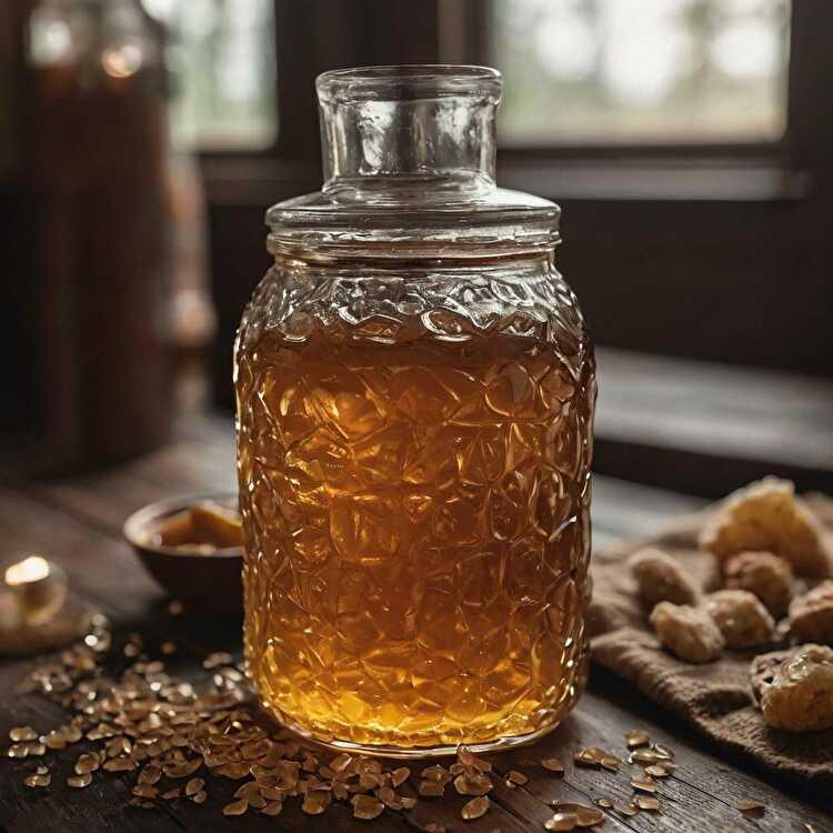 image Homemade Demerara Syrup