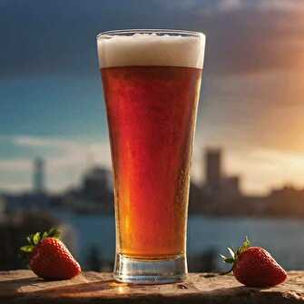 Strawberry Syrup Beer